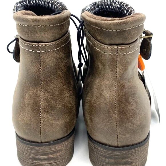 SPORTO Honor Faux Leather Sweater Women's Booties Boots 7 - Picture 6 of 10